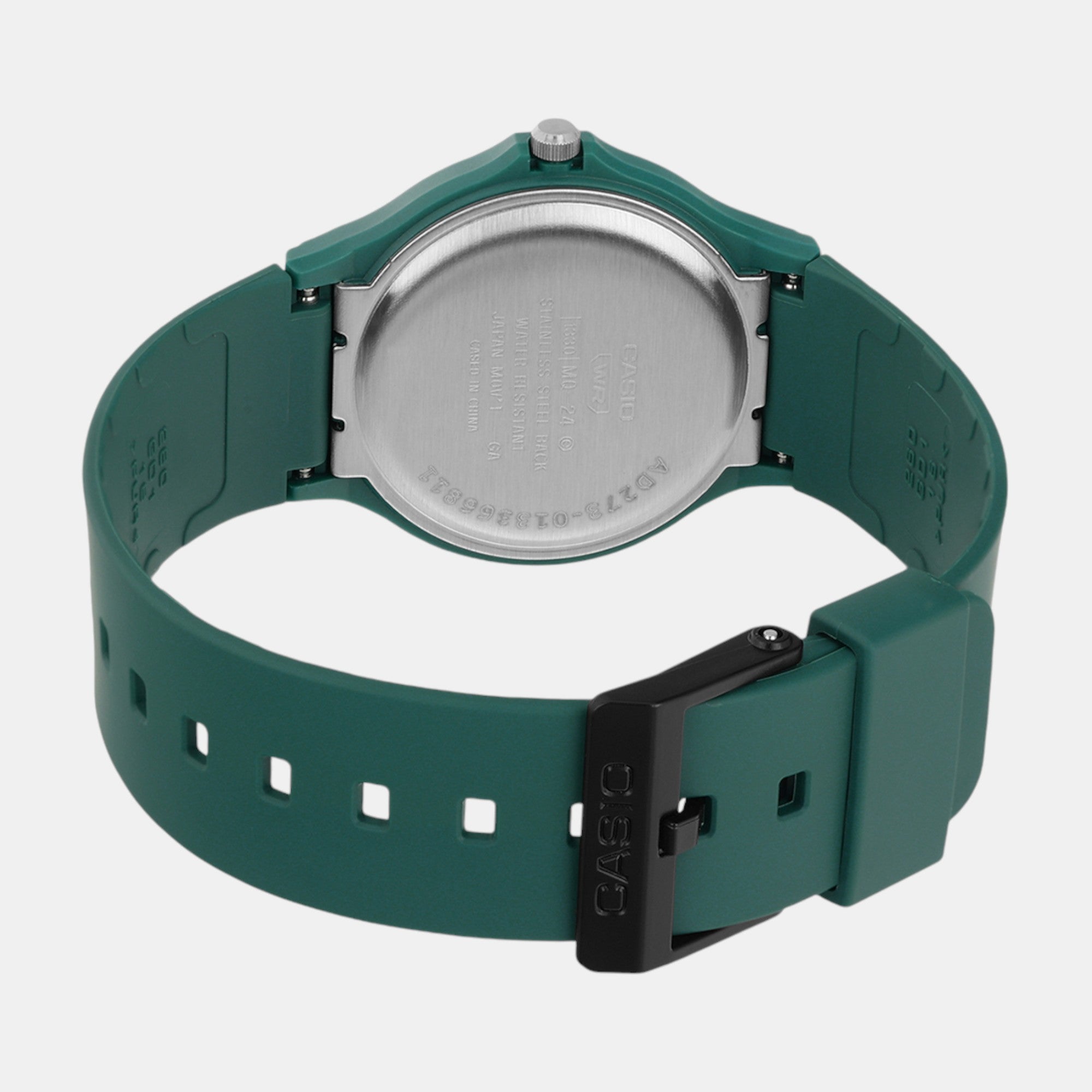 Youth Unisex Quartz Green Dial Analog Resin Watch AD273