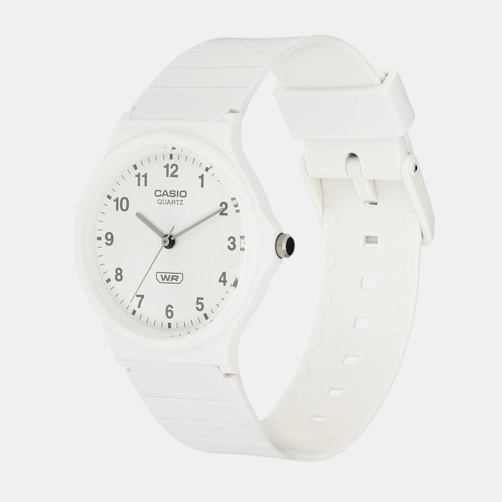 Youth Unisex Quartz White Dial Analog Resin Watch AD274