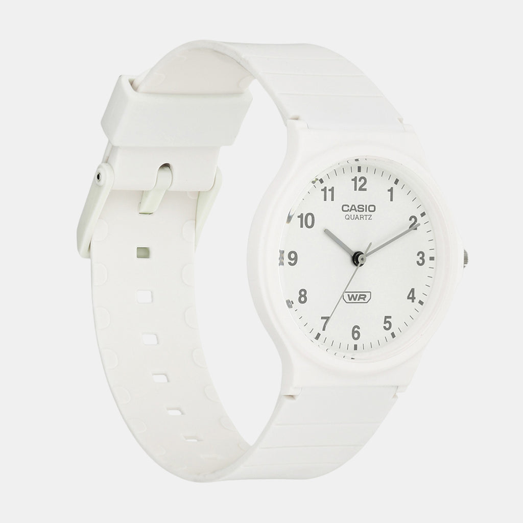 Youth Unisex Quartz White Dial Analog Resin Watch AD274