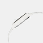 Youth Unisex Quartz White Dial Analog Resin Watch AD274