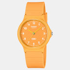 Youth Unisex Quartz Orange Dial Analog Resin Watch AD276
