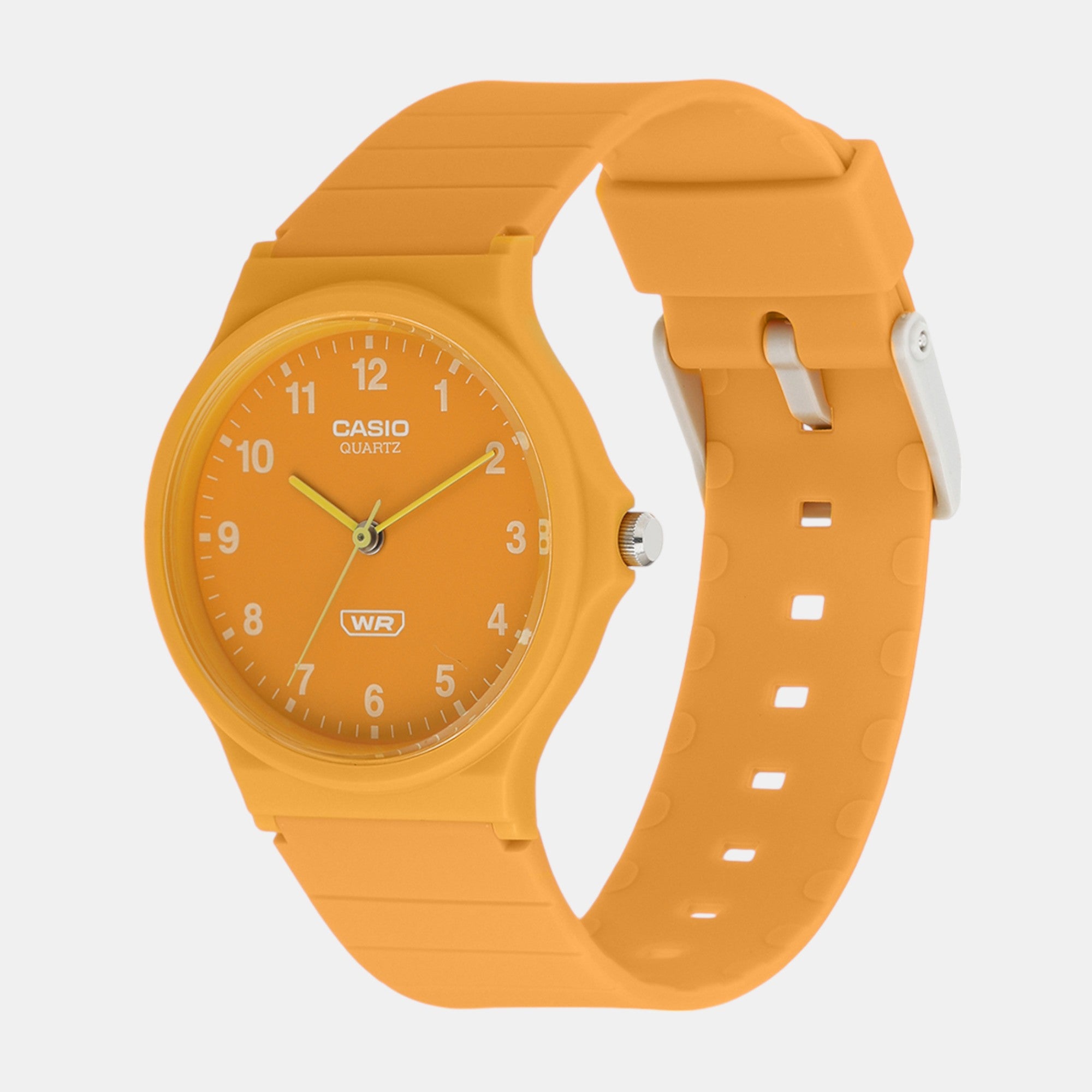 Youth Unisex Quartz Orange Dial Analog Resin Watch AD276