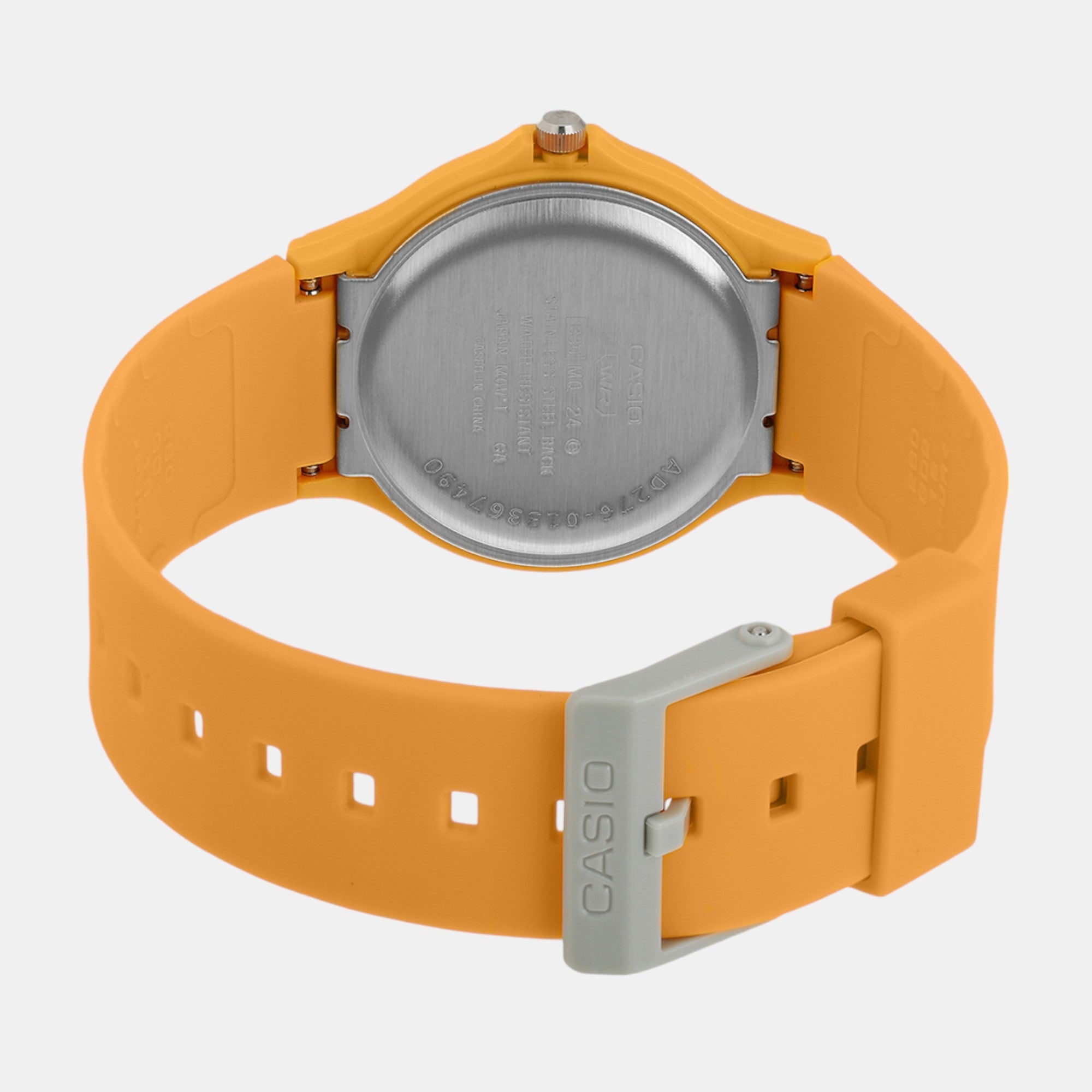 Youth Unisex Quartz Orange Dial Analog Resin Watch AD276