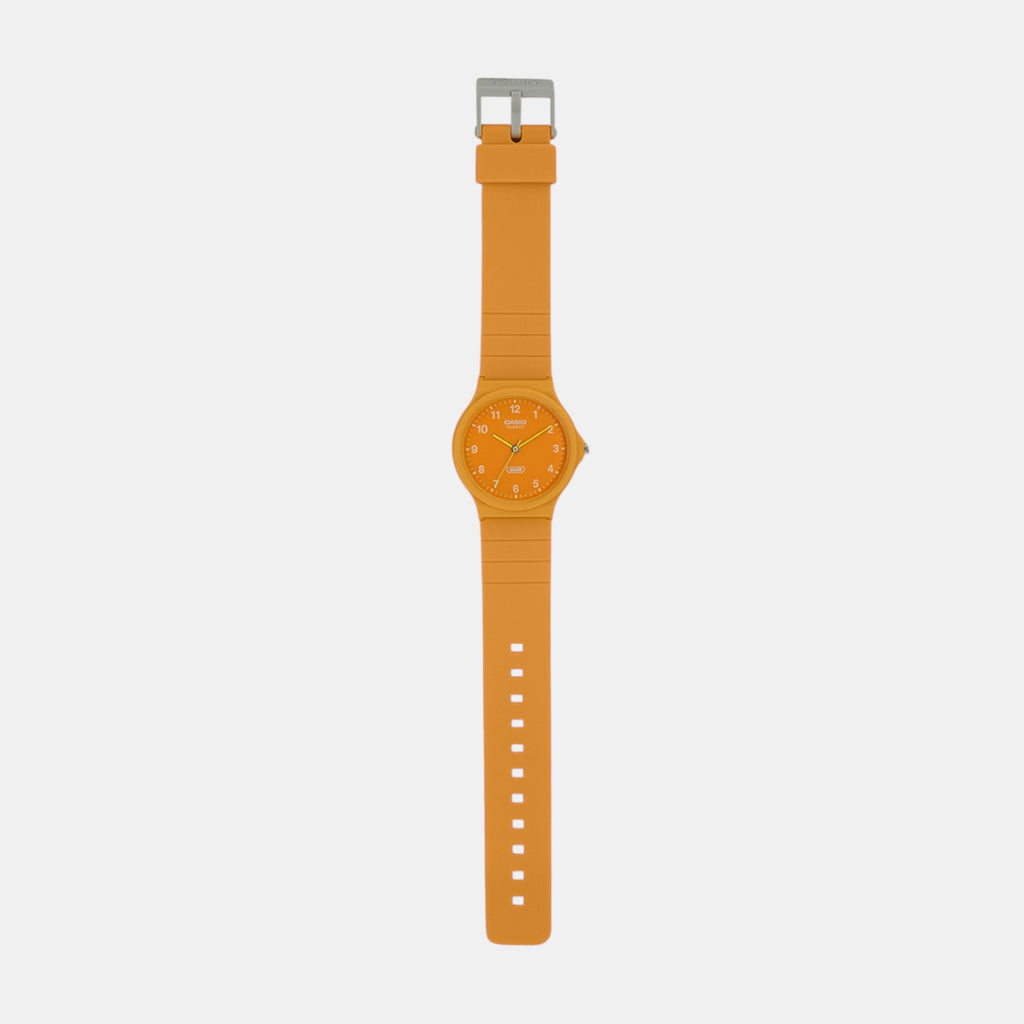 Youth Unisex Quartz Orange Dial Analog Resin Watch AD276