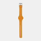 Youth Unisex Quartz Orange Dial Analog Resin Watch AD276