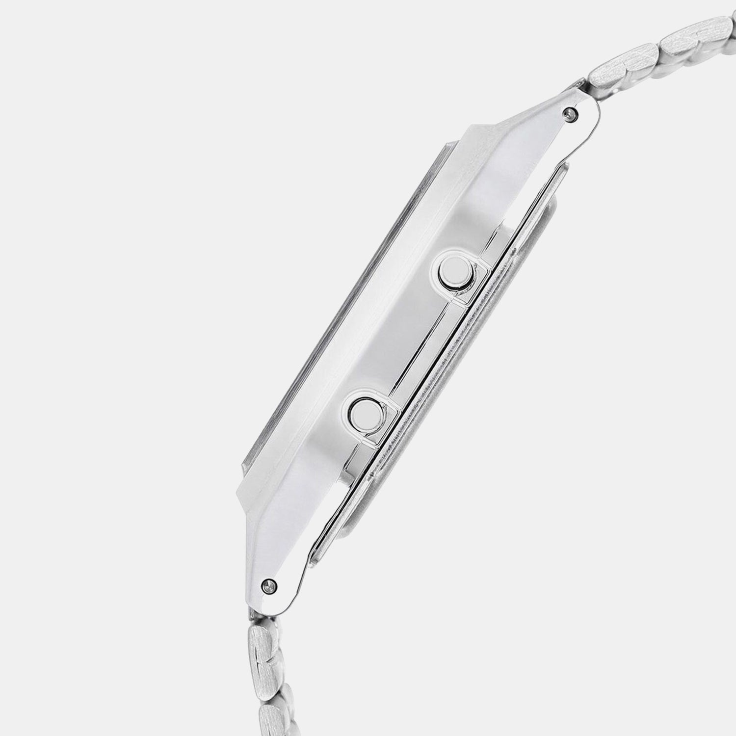 Vintage Unisex Quartz Green Dial Analog Stainless Steel Watch AD278