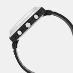 Youth Men Quartz Black Dial Chronograph Resin Watch AD281