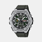 Youth Men Quartz Green Dial Chronograph Resin Watch AD283