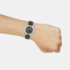 Youth Men Quartz Green Dial Chronograph Resin Watch AD283