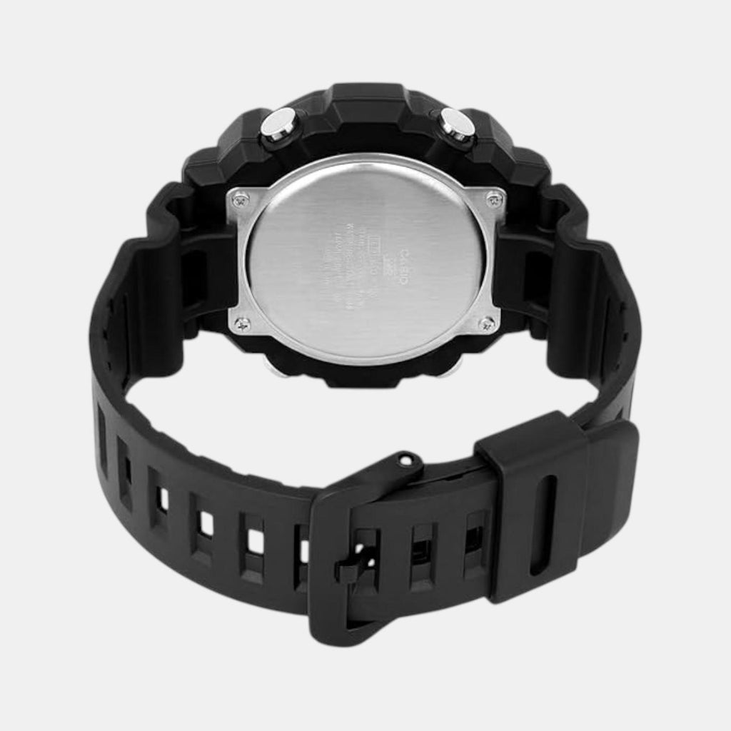 Youth Unisex Quartz Silver Dial Analog-Digital Resin Watch AD284