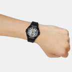 Youth Unisex Quartz Silver Dial Analog-Digital Resin Watch AD284