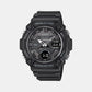 Youth Men Quartz Black Dial Analog-Digital Resin Watch AD285