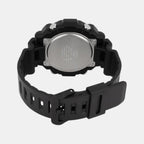 Youth Men Quartz Black Dial Analog-Digital Resin Watch AD285