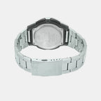 Youth Unisex Quartz Black Dial Analog-Digital Stainless Steel Watch AD60