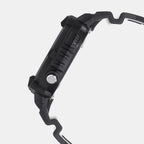 Unisex Quartz Black Dial Digital Resin Watch D437