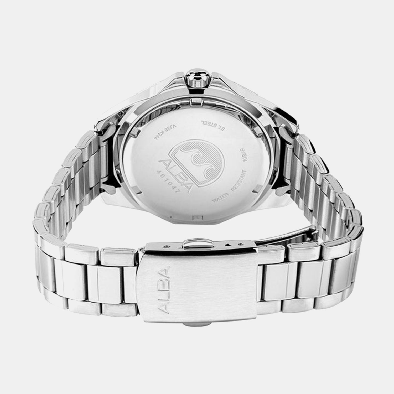Active Women Quartz Blue Dial Analog Stainless Steel Watch AG8P25X1