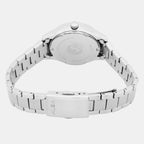Women Quartz Black Dial Analog Stainless Steel Watch AH7BQ7X1