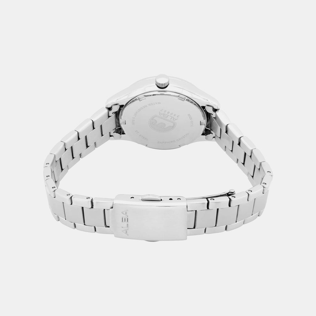 Prestige Women Quartz Blue Dial Analog Stainless Steel Watch AH7BQ9X1