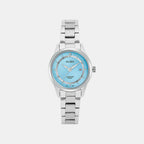 Prestige Women Quartz Blue Dial Analog Stainless Steel Watch AH7BQ9X1