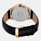 Prestige Women Quartz Black Dial Analog Leather Watch AH7BR0X1