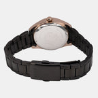 Women Quartz Black Dial Analog Stainless Steel Watch AH7CW4X1