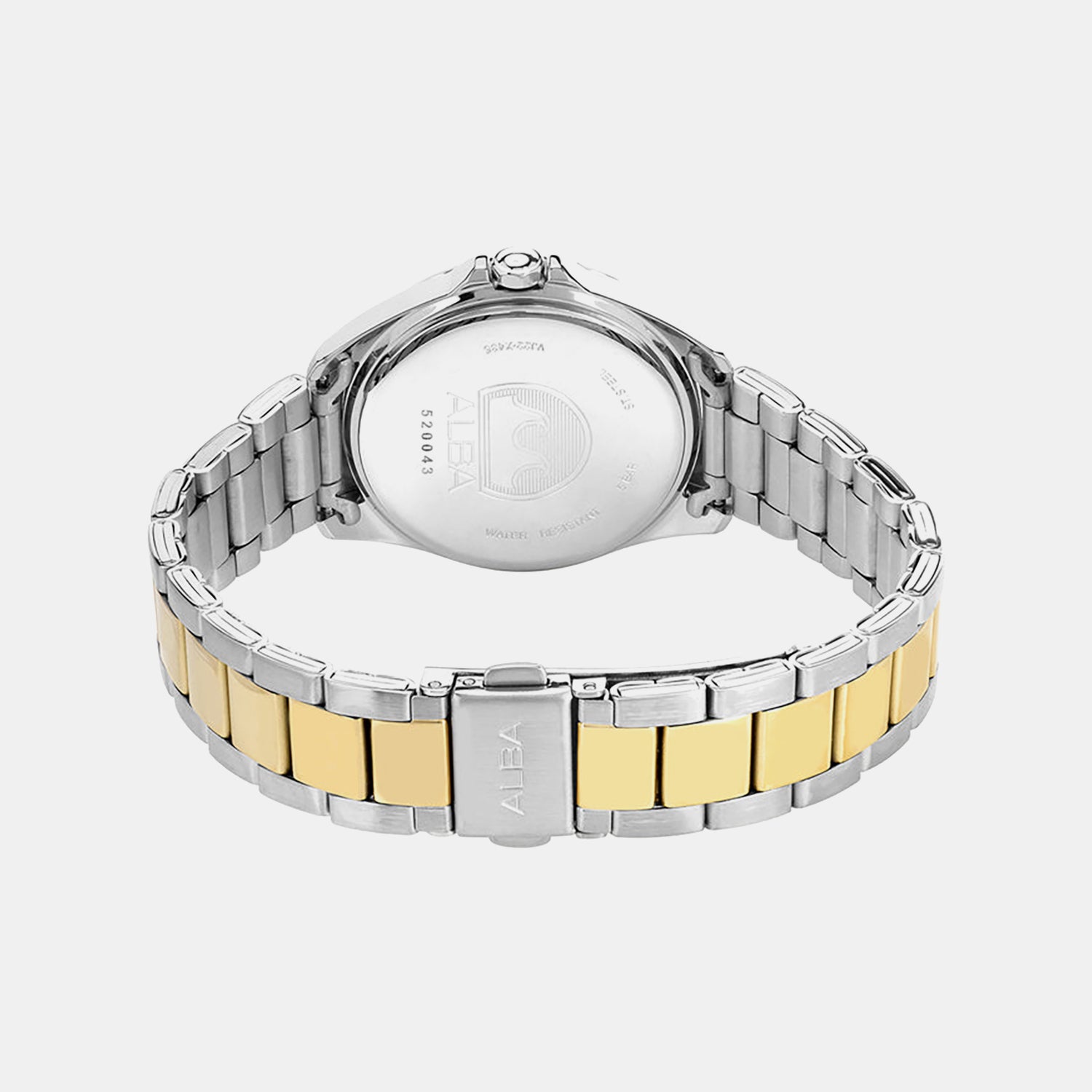 Fashion Women Quartz Mother Of Pearl Dial Analog Stainless Steel Watch AH7DV3X1