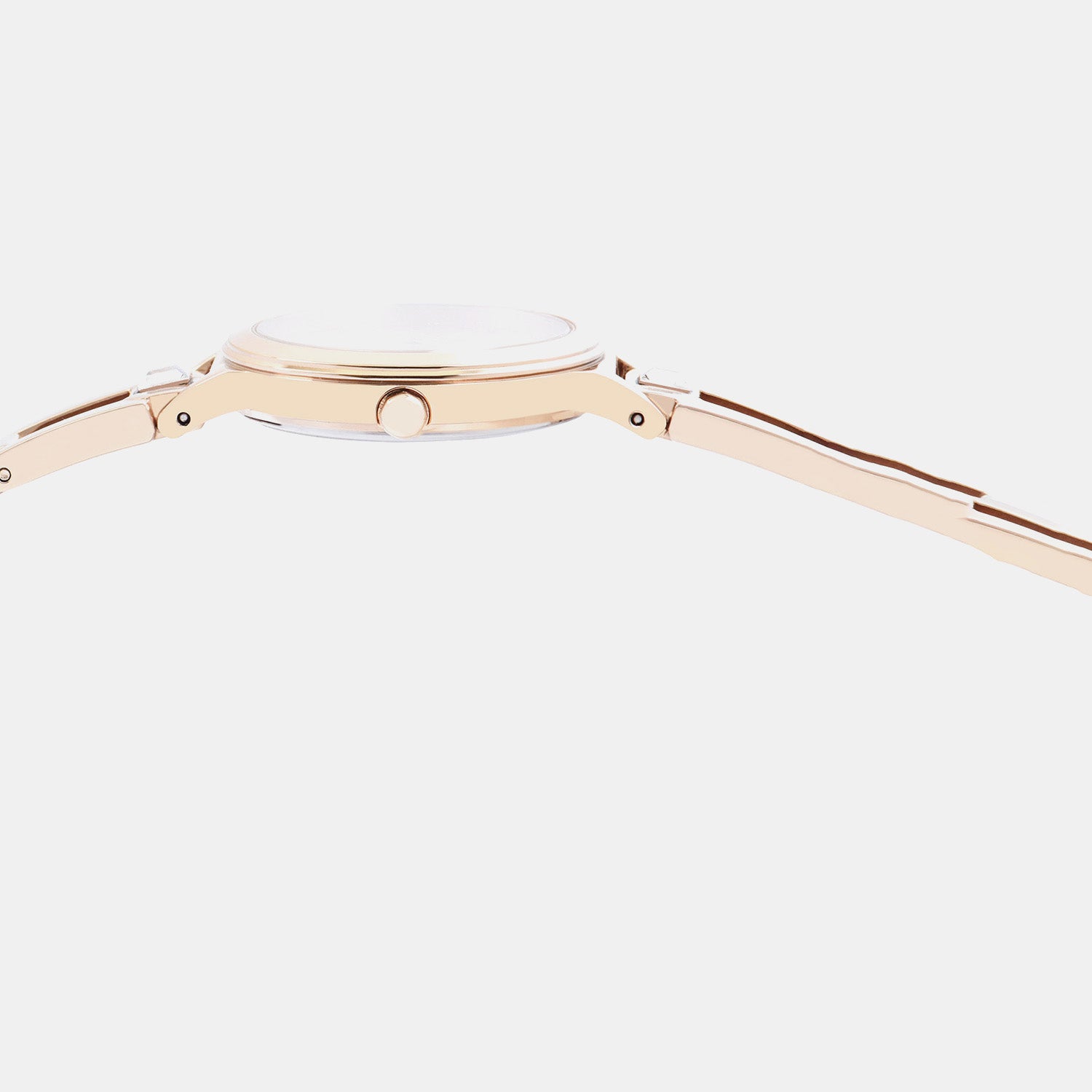 Women Quartz Silver Dial Analog Stainless Steel Watch AH7EH4X1