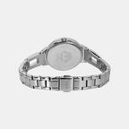 Women Quartz Pink Dial Analog Stainless Steel Watch AH7EJ3X1