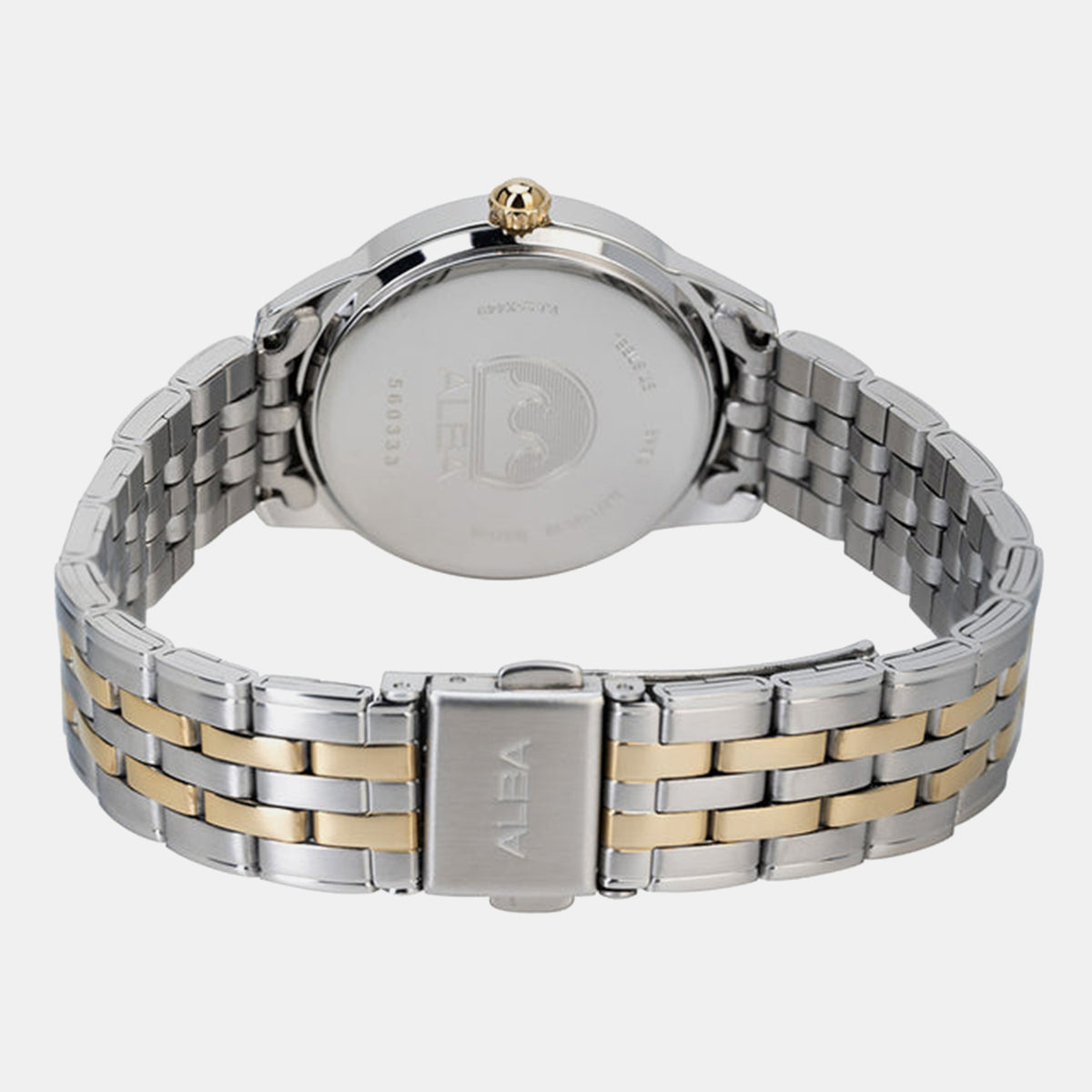 Fashion Women Quartz Silver Dial Analog Stainless Steel Watch AH7EM4X1