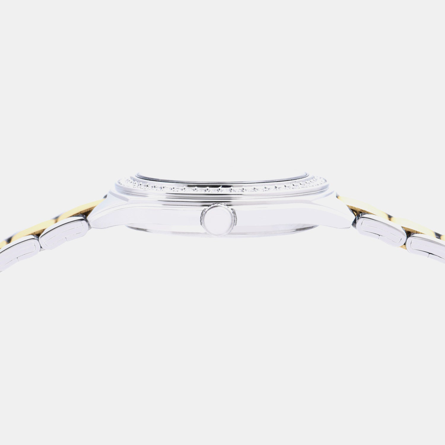 Fashion Women Quartz Multicolour Dial Analog Stainless Steel Watch AH7ET7X1