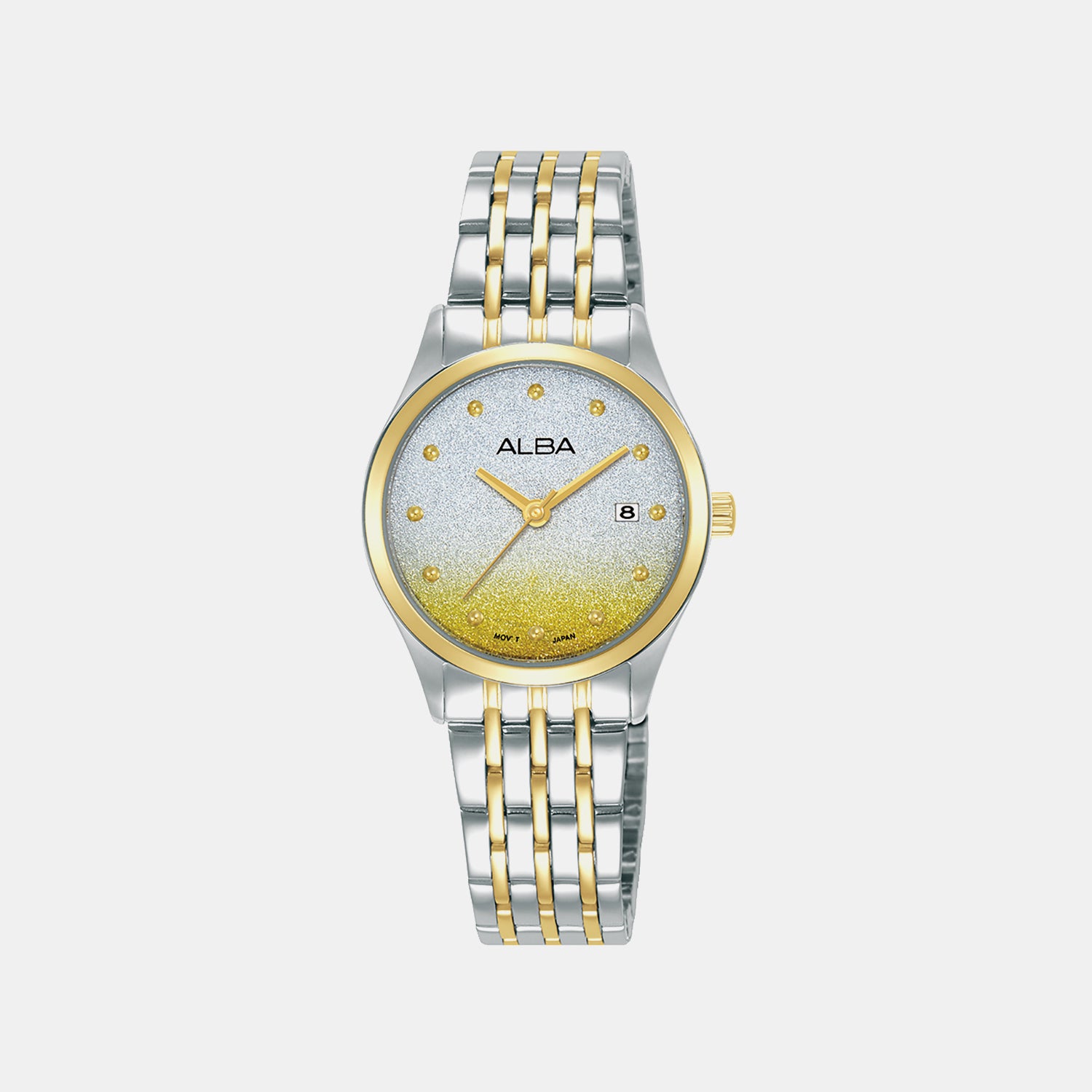 Men Quartz Multicolour Dial Analog Stainless Steel Watch AH7EY6X1