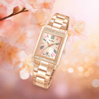 Signa Women Quartz Gold Dial Analog Stainless Steel Watch AH7EZ8X1