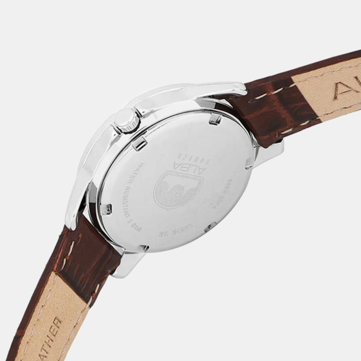Prestige Women Quartz White Dial Analog Leather Watch AH7X03X1