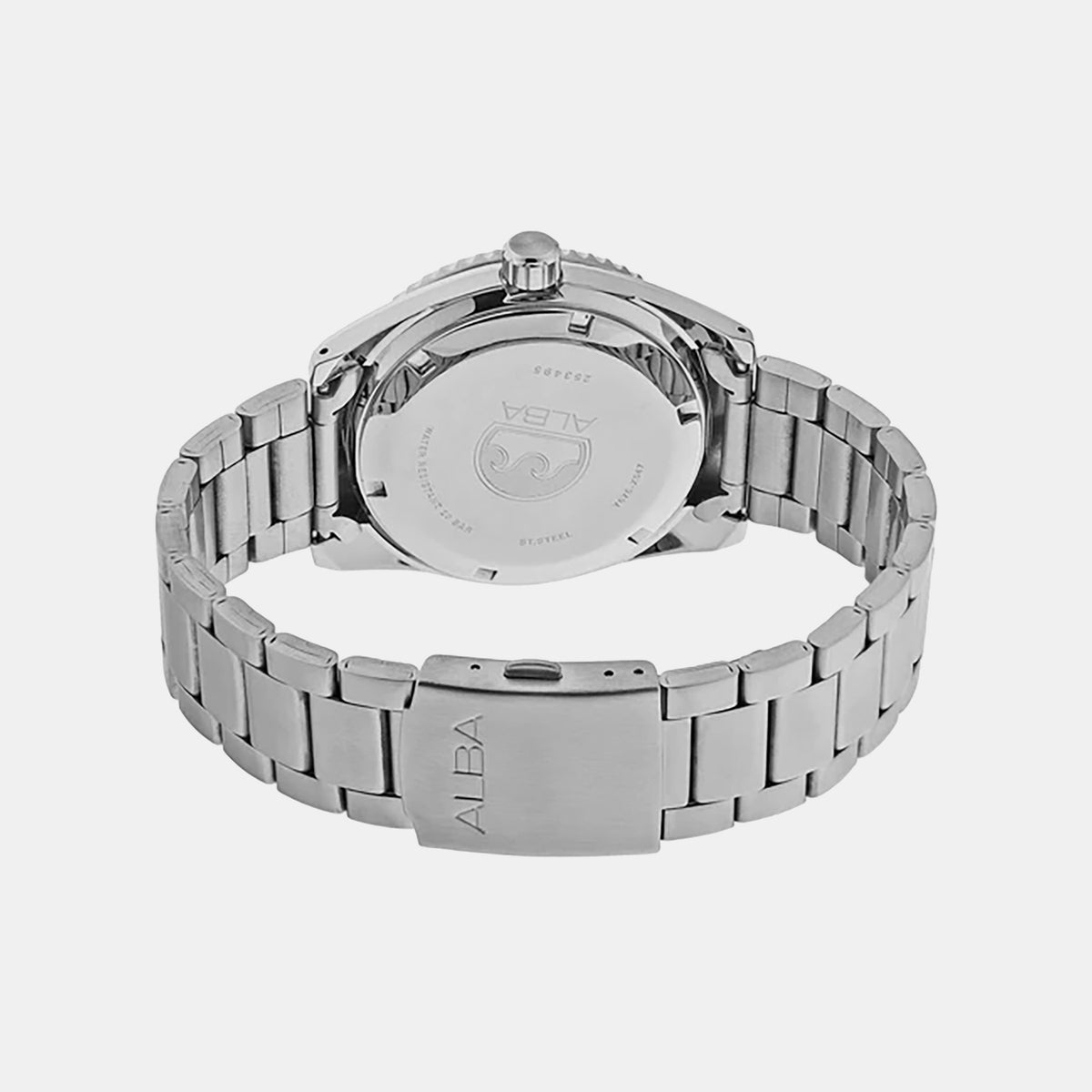 Mechanical Men Automatic Black Dial Analog Stainless Steel Watch AL4293X1