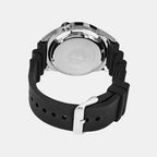 Men Quartz Black Dial Analog Stainless Steel Watch AL4571X1