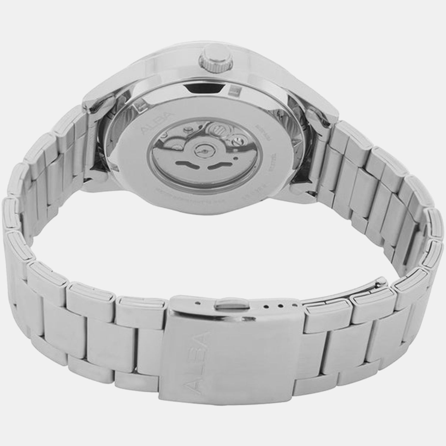 Men Automatic Brown Dial Analog Stainless Steel Watch AL4591X1