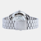Mechanical Men Automatic Black Dial Analog Stainless Steel Watch AL4743X1