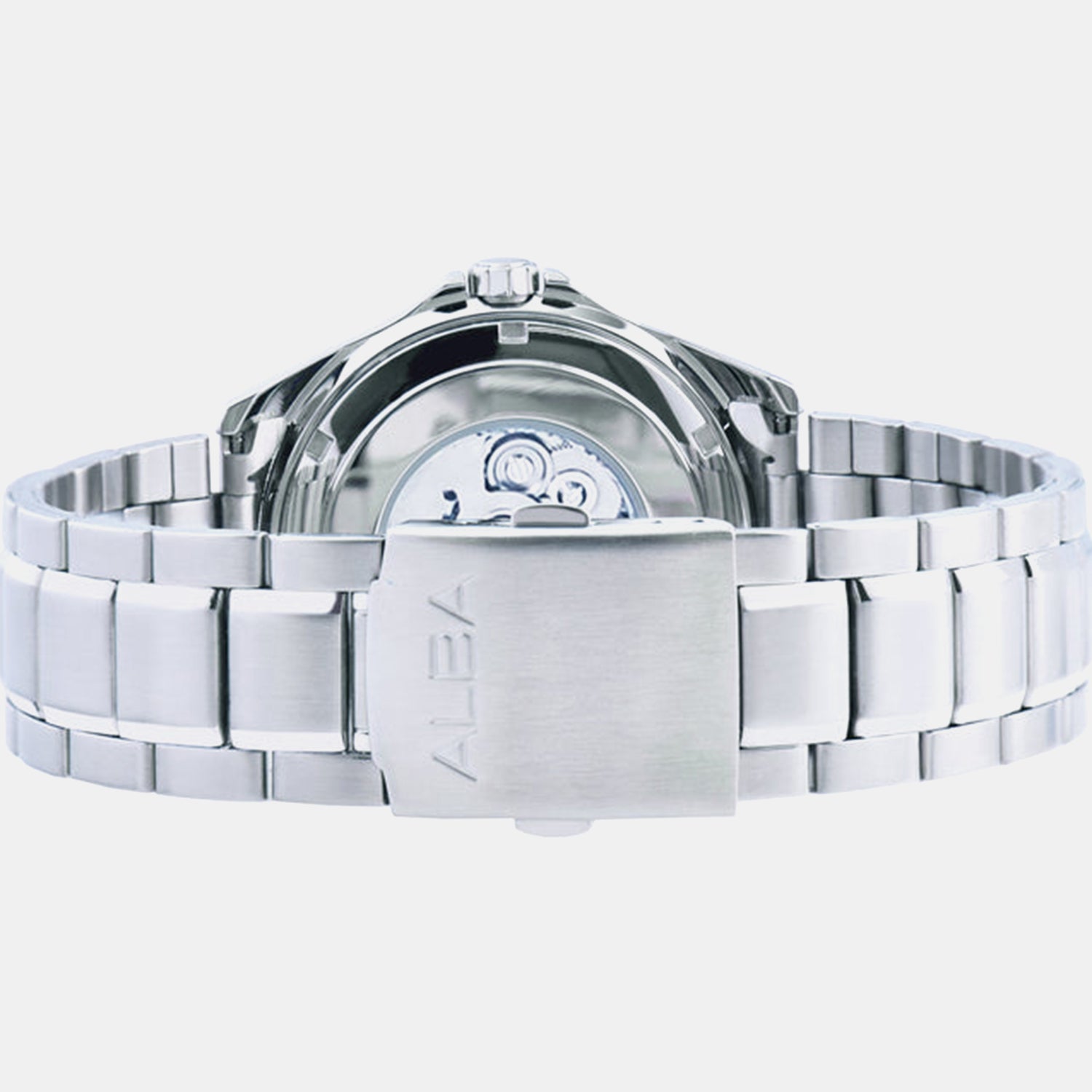 Men Automatic Green Dial Analog Stainless Steel Watch AL4755X1