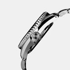 Mechanical Men Automatic Silver Dial Analog Stainless Steel Watch AL4765X1