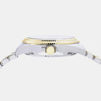 Men Automatic Silver Dial Analog Stainless Steel Watch AL4784X1