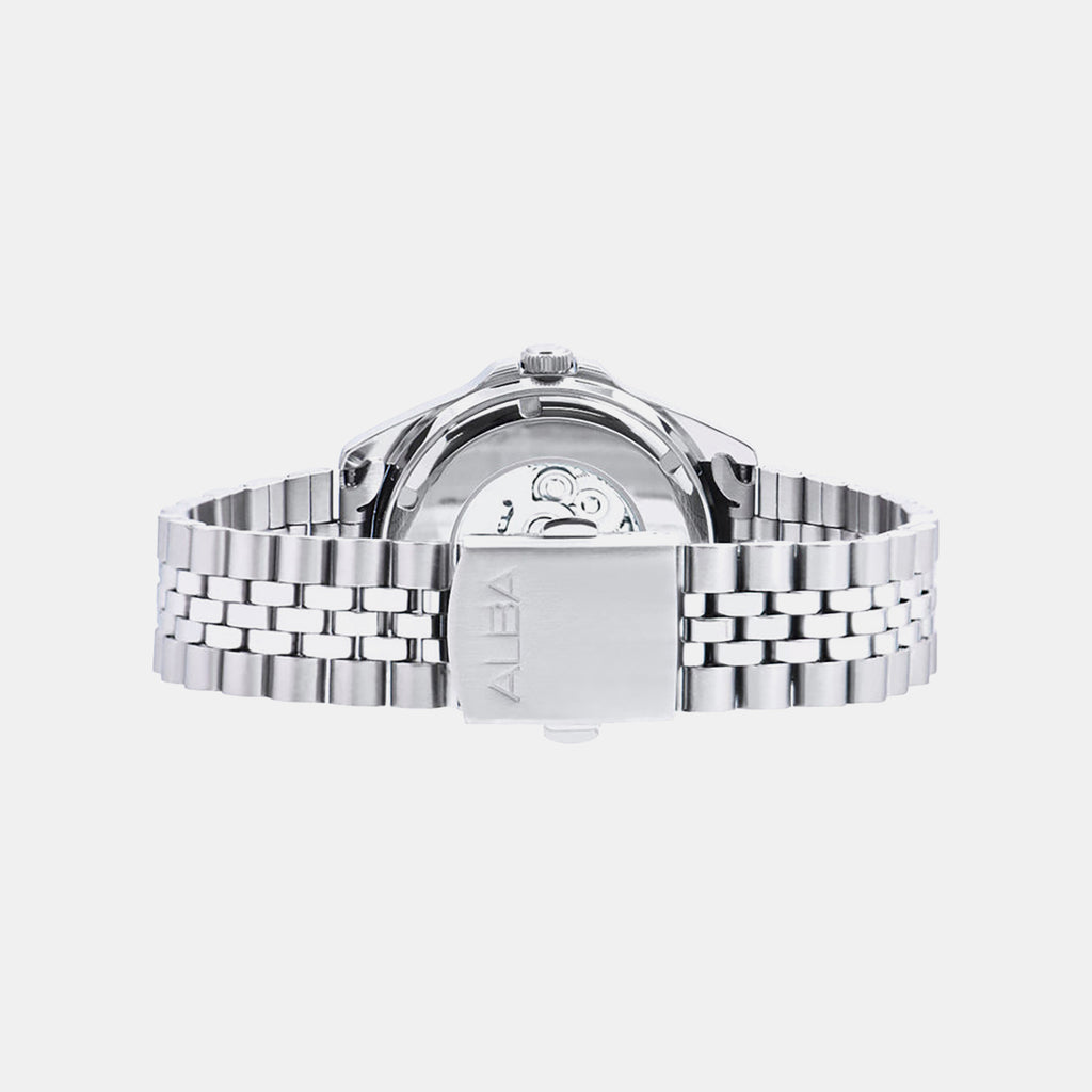 Men Automatic Green Dial Analog Steel Watch AL4785X1