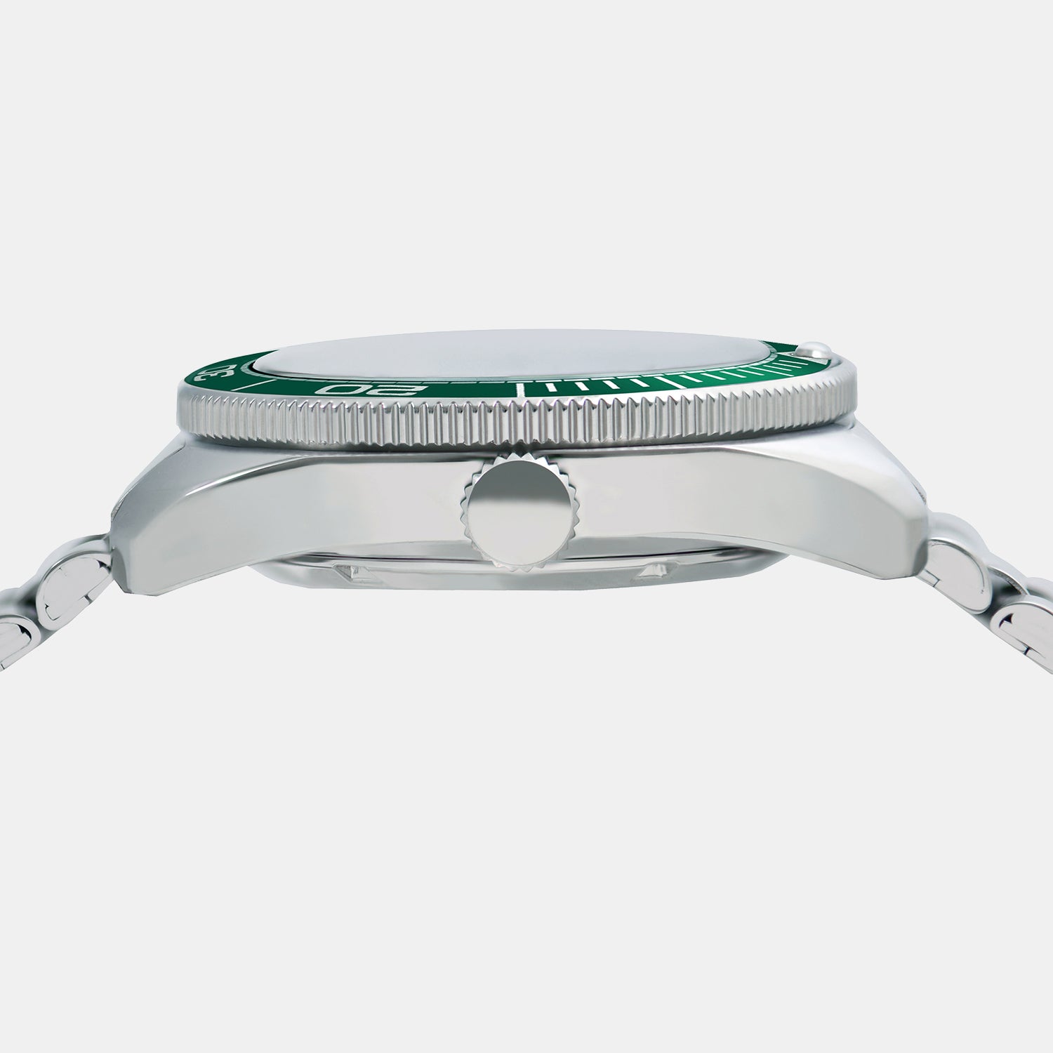 Mechanical Men Automatic Green Dial Analog Stainless Steel Watch AL4817X1