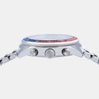 Active Men Quartz Blue Dial Chronograph Stainless Steel Watch AM3A37X1