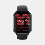 Unisex Processor Midnight Black Dial Amoled Silicone Watch AMAZFIT ACTIVE MIDNIGHT BLACK