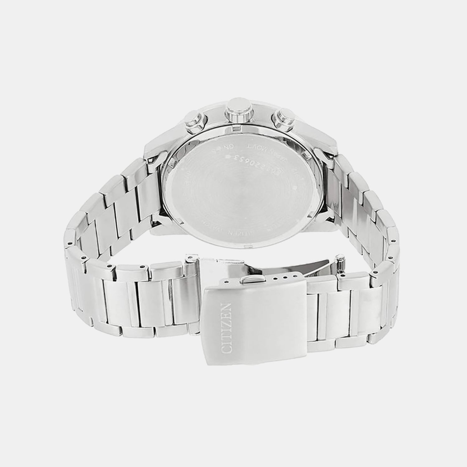 Men Quartz Black Dial Chronograph Stainless Steel Watch AN3600-59E