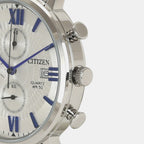 Men Quartz Grey Dial Chronograph Stainless Steel Watch AN3610-71A