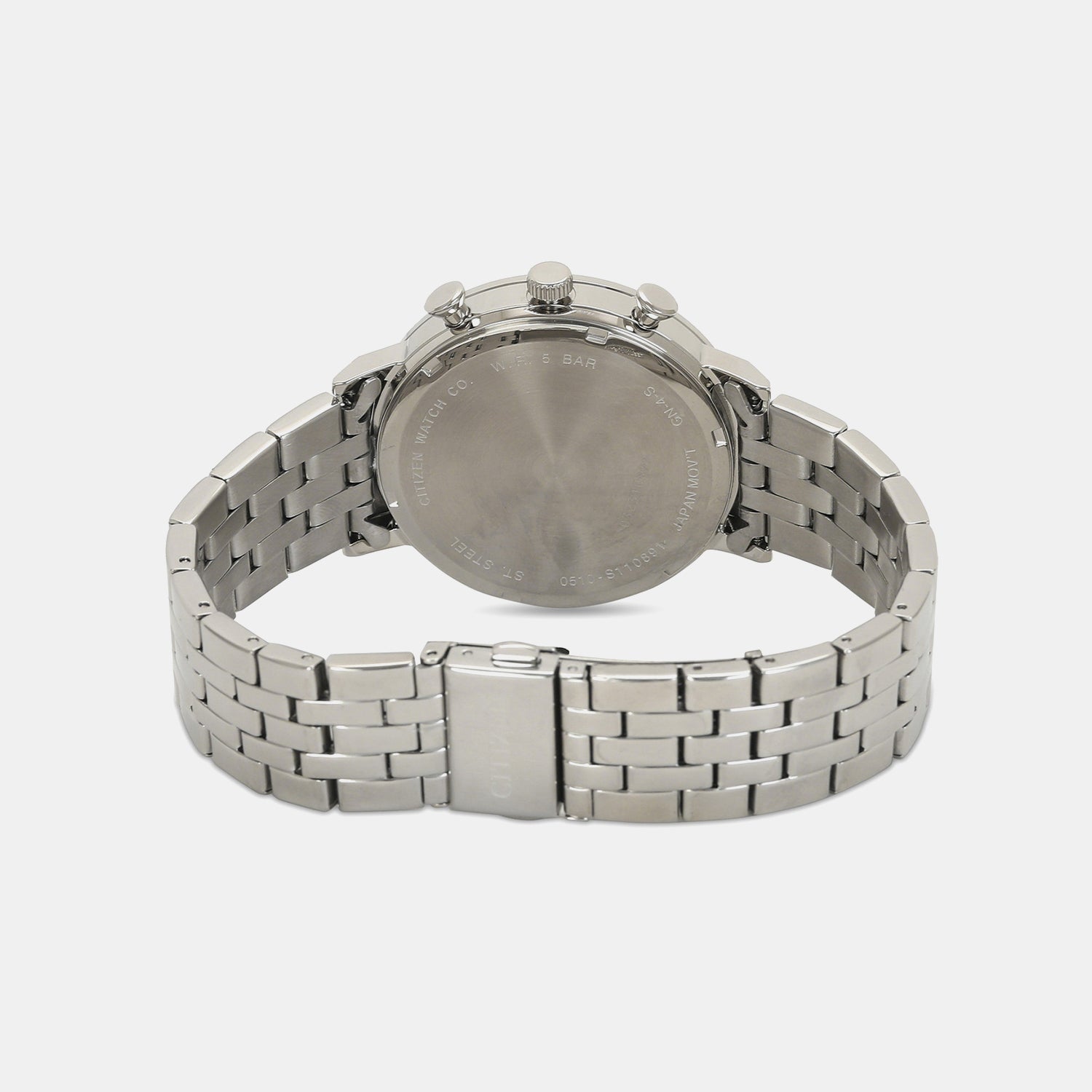 Men Quartz Grey Dial Chronograph Stainless Steel Watch AN3610-71A