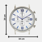 Men Quartz Grey Dial Chronograph Stainless Steel Watch AN3610-71A