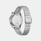 Tsuno Men Quartz Black Dial Chronograph Stainless Steel Watch AN3700-54E