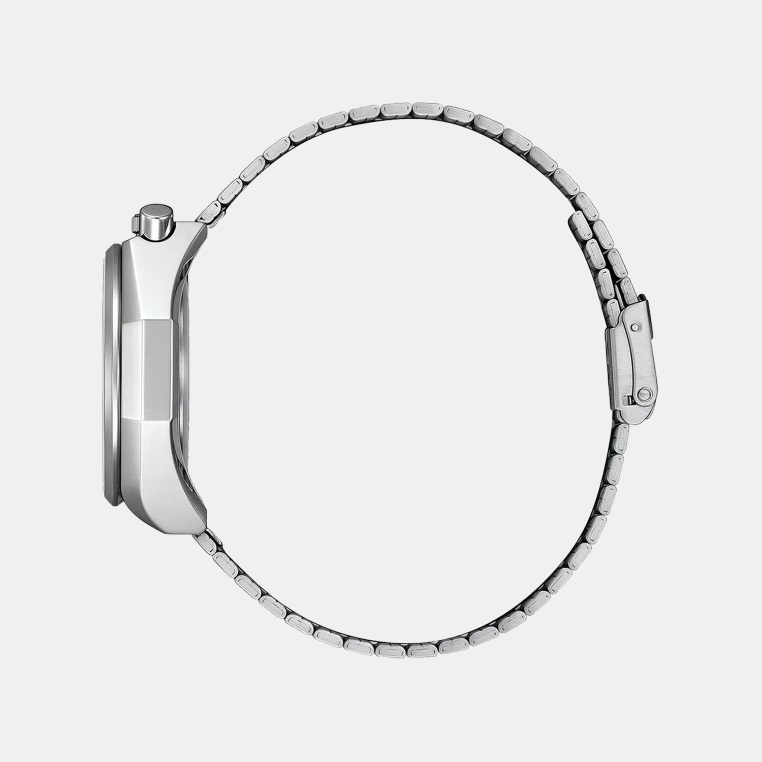 Men Quartz Black Dial Chronograph Steel Watch AN3700-54E